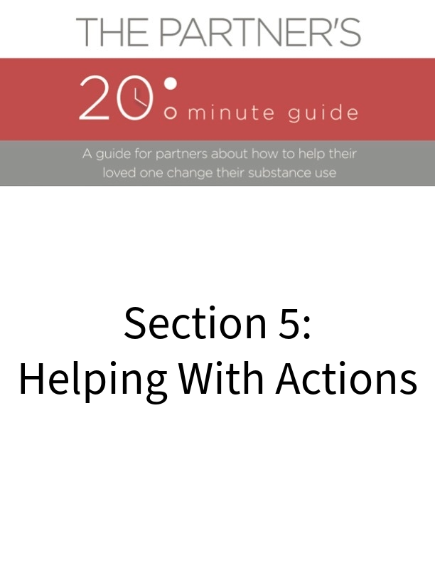 20 Minute Partner Guide - Section 5: Helping With Actions